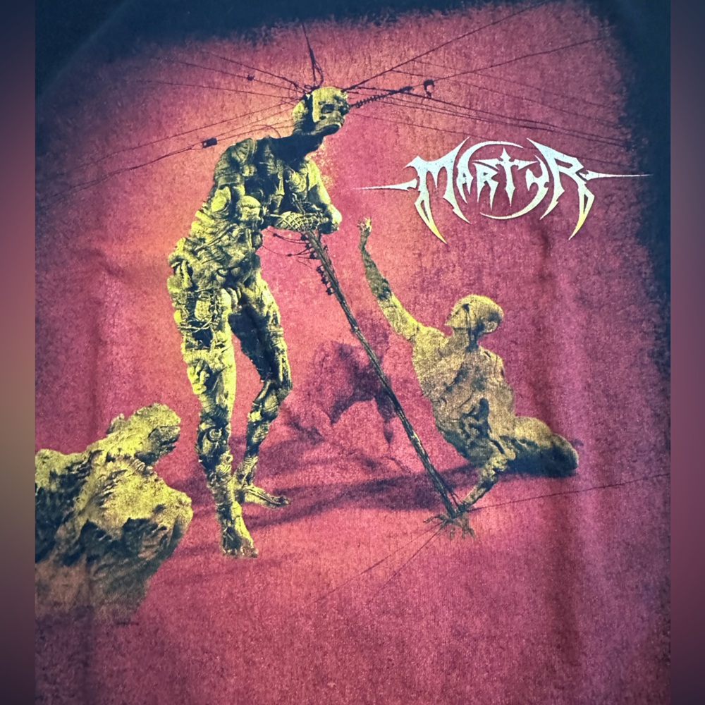 Vintage Martyr Heavy Metal Band Tee. Size L. ❣️ - Picture 6 of 7
